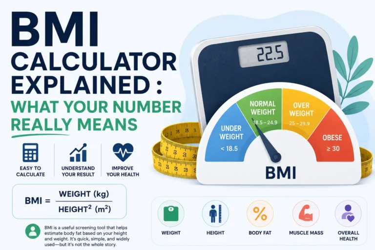 BMI Calculator Explained: What Your Number Really Means