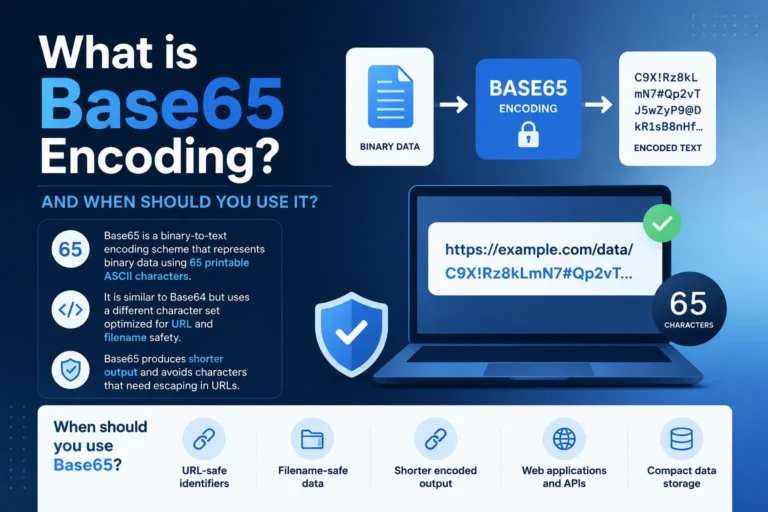 What Is Base65 Encoding and When Should You Use It?