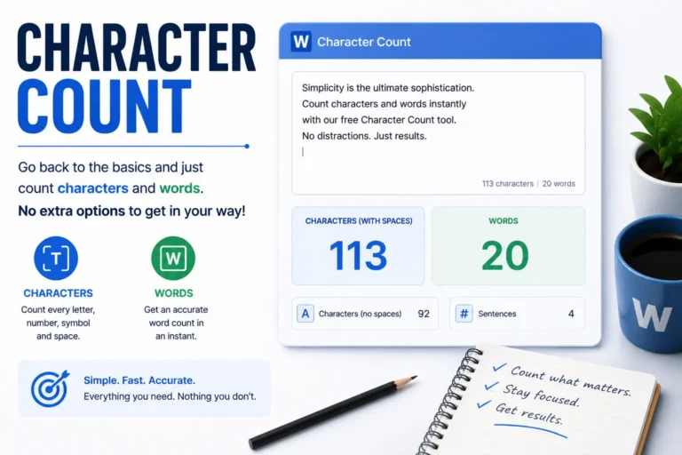 Character counter guide: Excel, docs, and platform limits