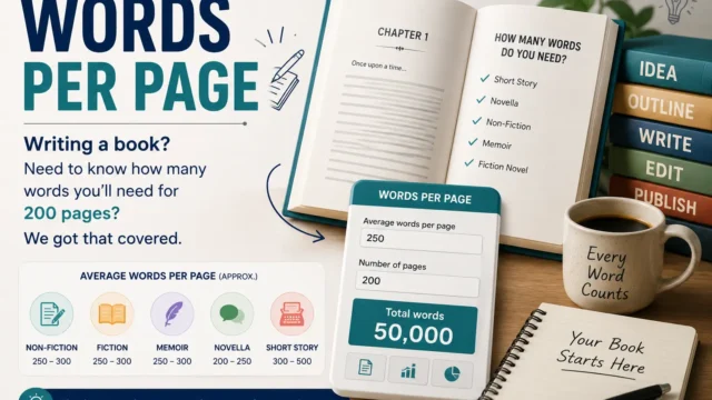 Words Per Page Guide: Estimate Essay & Manuscript Length