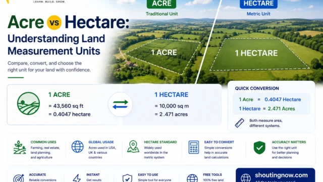Acre vs Hectare: Understanding Land Measurement Units