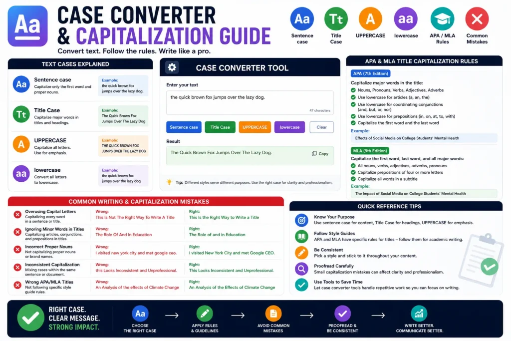Case Converter — illustration