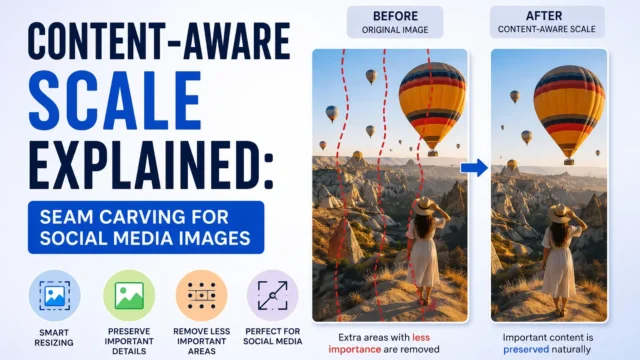 Content-Aware Scale Explained: Seam Carving for Social Media Images