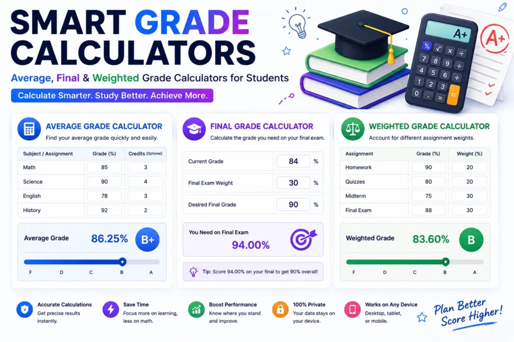EZ Grader Calculator Guide: Average, Final, Weighted & Easy Grader Explained