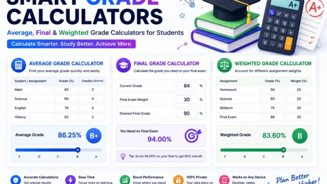 EZ Grader Calculator Guide: Average, Final, Weighted & Easy Grader Explained