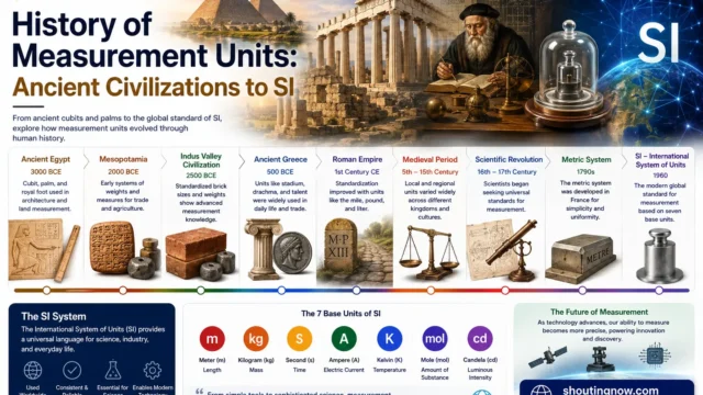 History of Measurement Units: Ancient Civilizations to SI