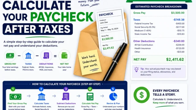 How to Calculate Your Paycheck After Taxes