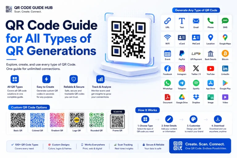QR Code Guide: How to Create, Print, and Use Every Type