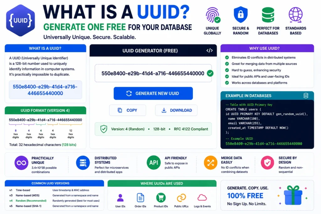 UUID Generator — illustration