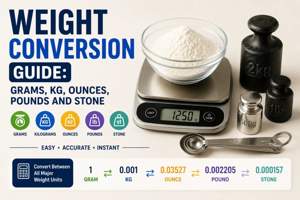Weight Conversion Guide